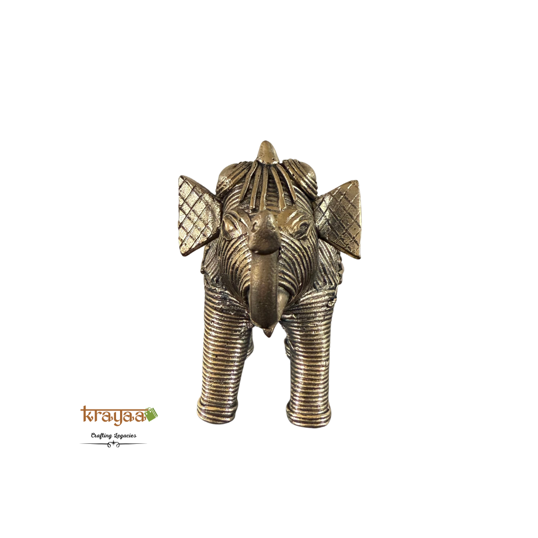 Dhokra Elephant Sculpture