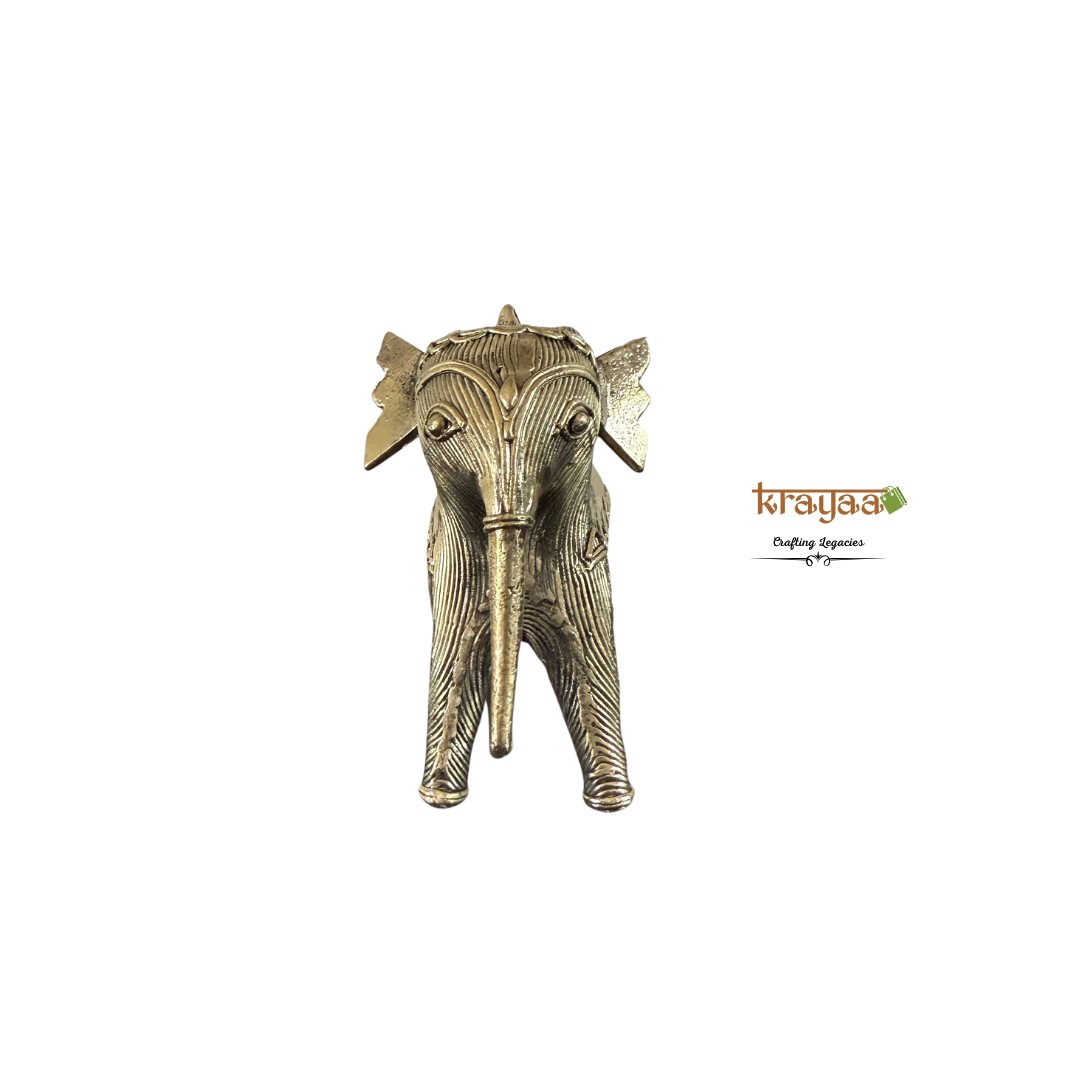 Dhokra Elephant Sculpture