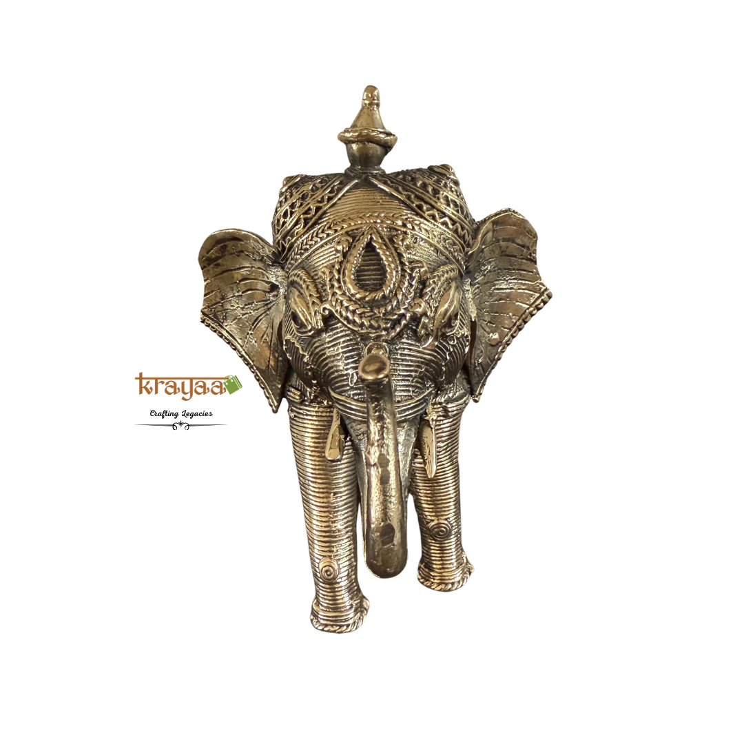 Dhokra Elephant Sculpture