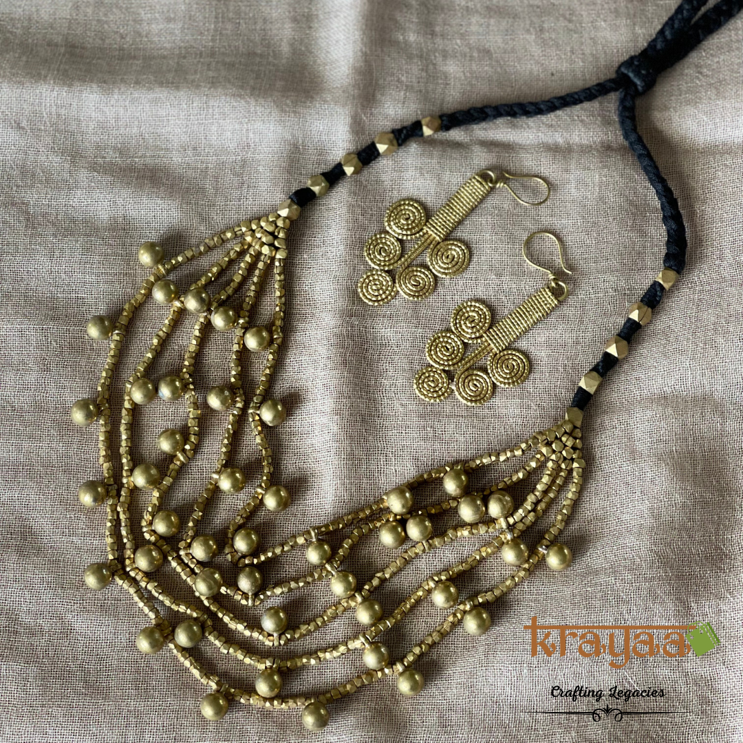 Handmade Dhokra Jewellery