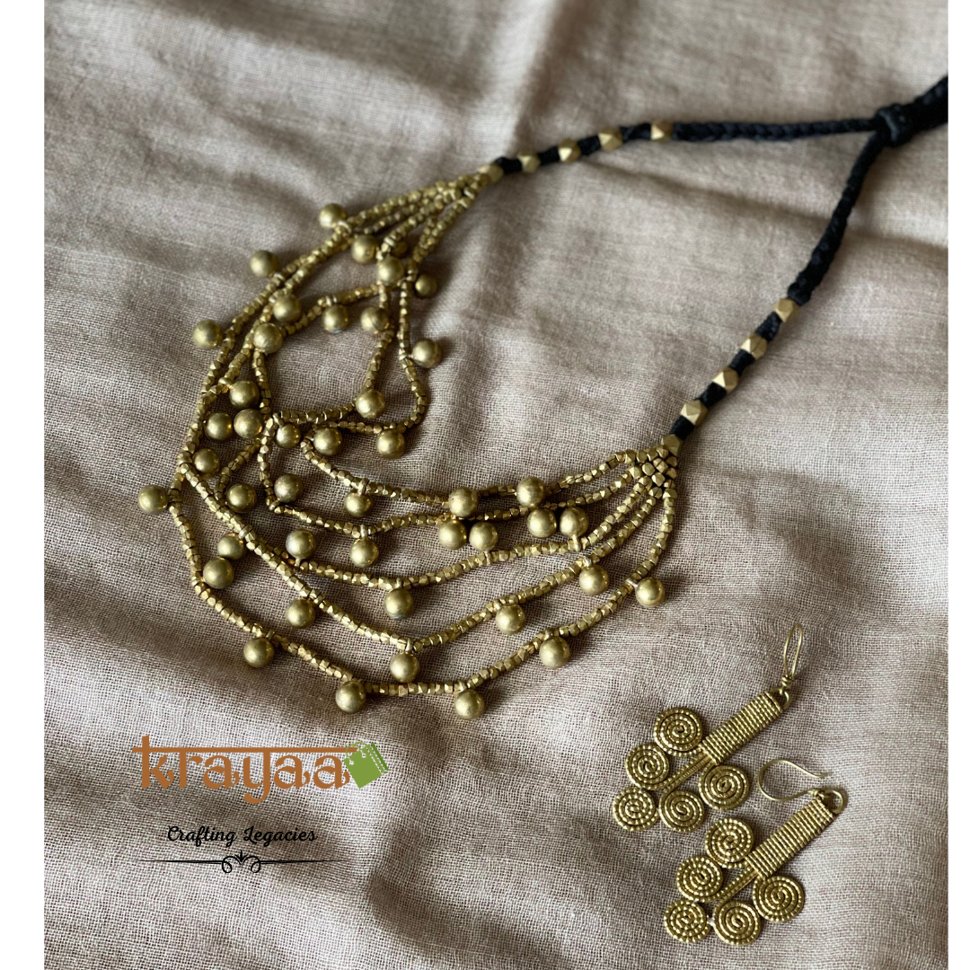 Handmade Dhokra Jewellery