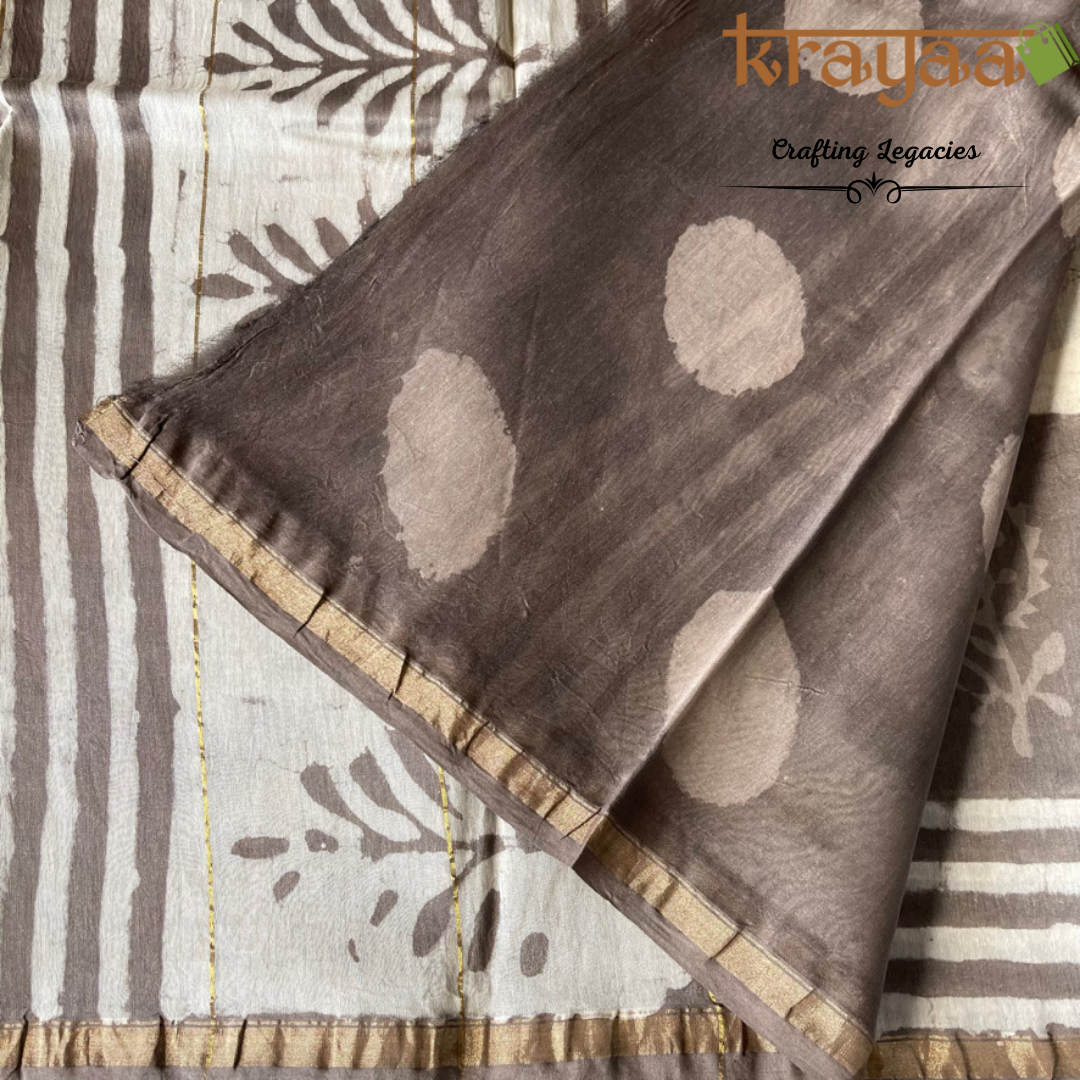 Handblock printed Silk Cottons