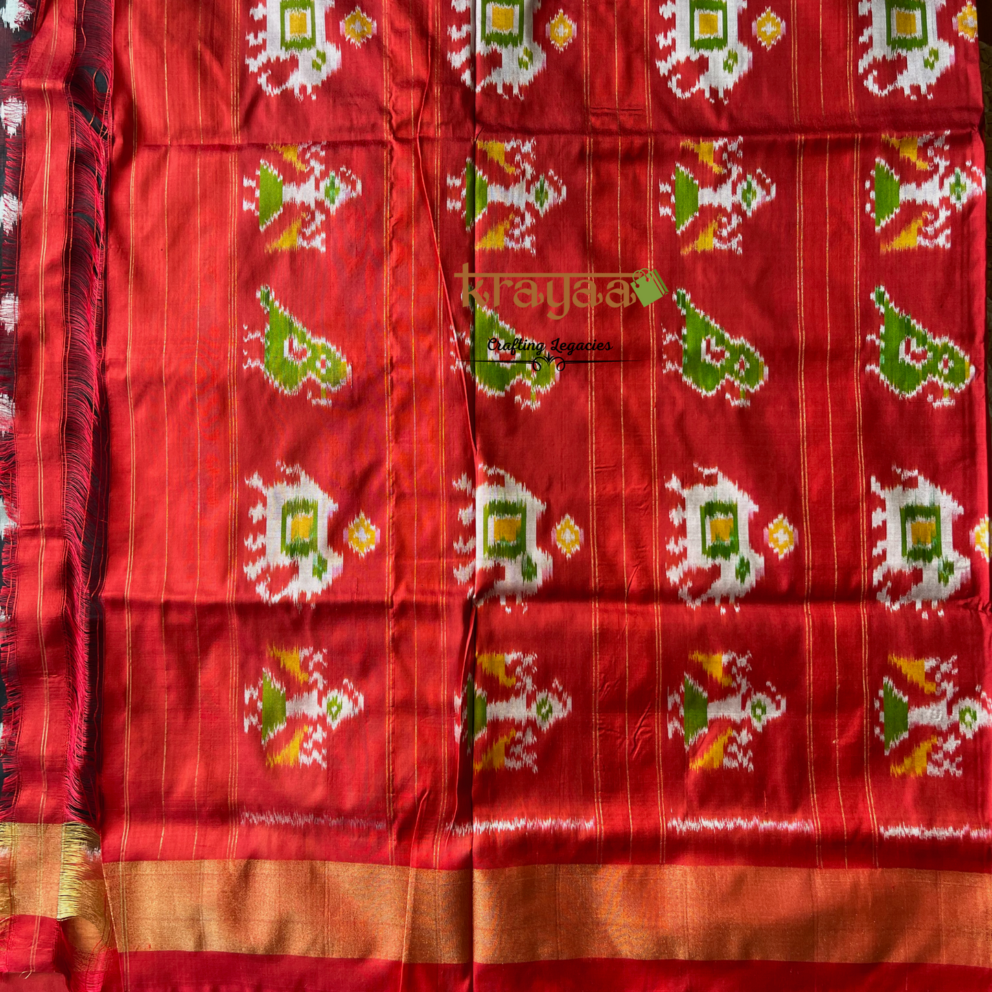 Pochampally Ikkat Silk Saree
