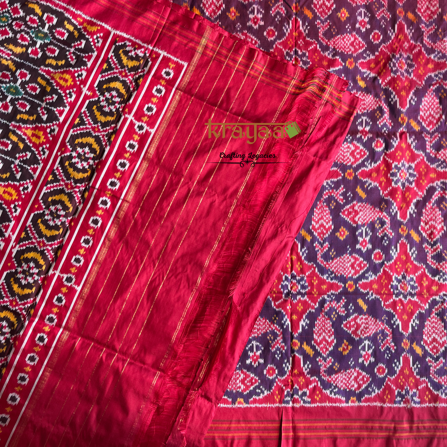 Pochampally Ikkat Silk Saree