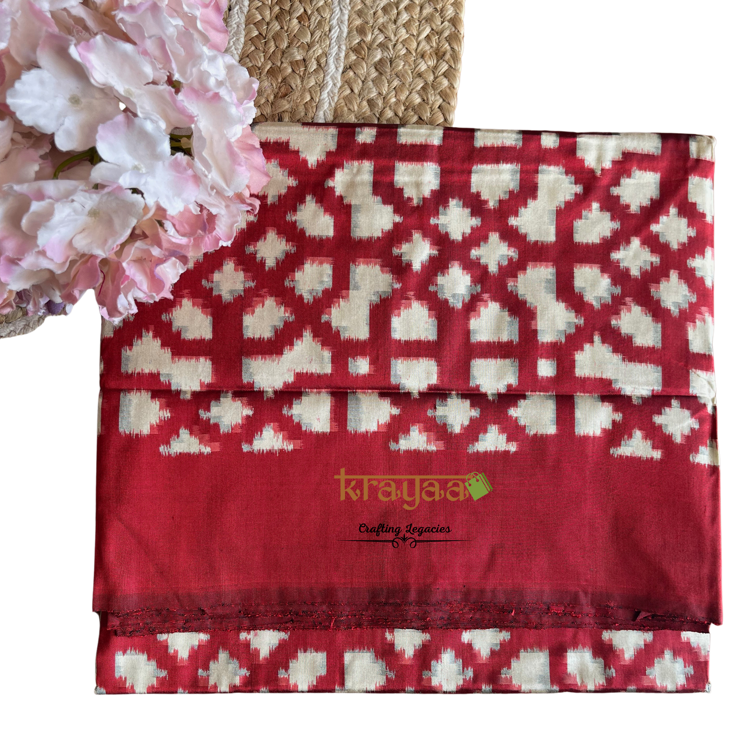 Pochampally Double Ikkat Silk Saree - Connoisseur's Choice