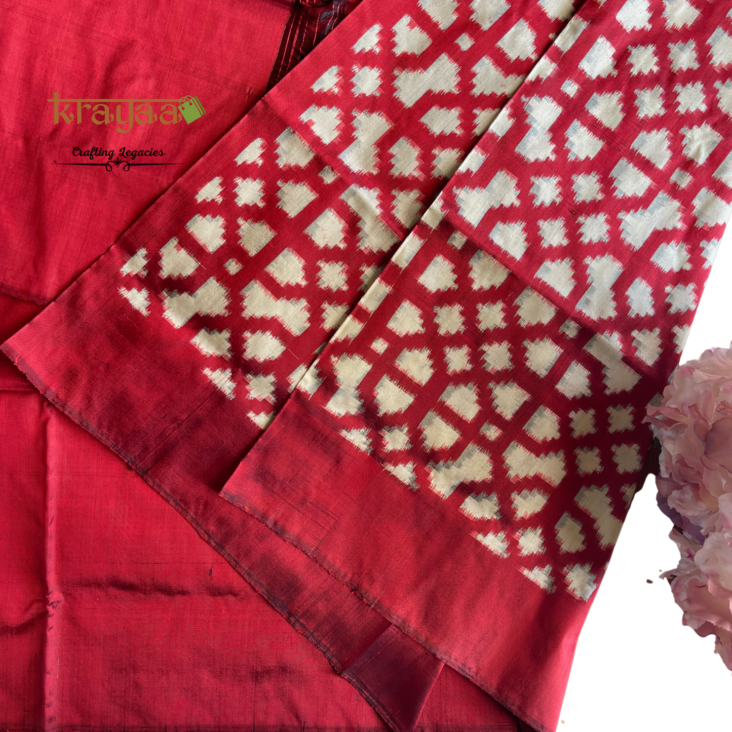 Pochampally Double Ikkat Silk Saree