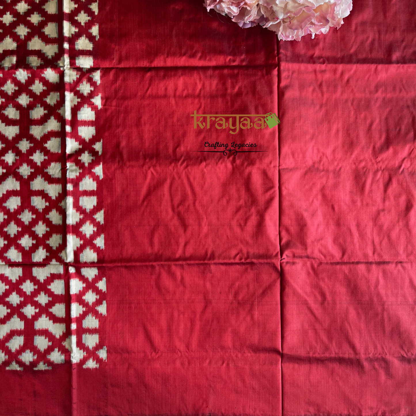 Pochampally Double Ikkat Silk Saree