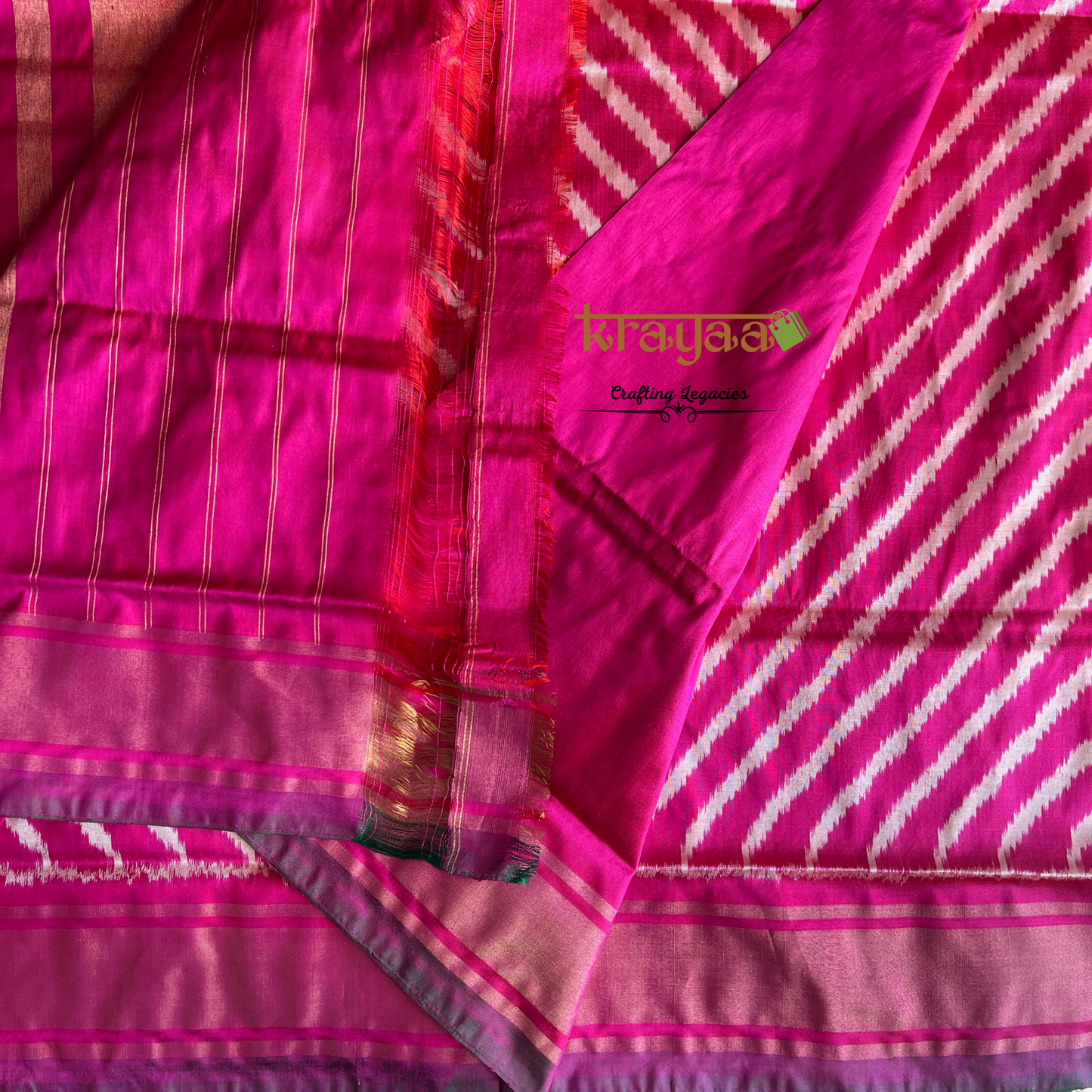 Pochampally Ikkat Silk Saree