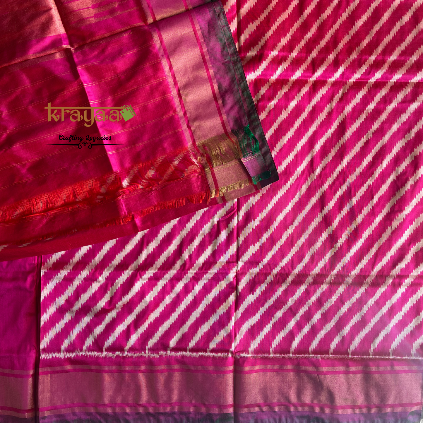 Pochampally Ikkat Silk Saree