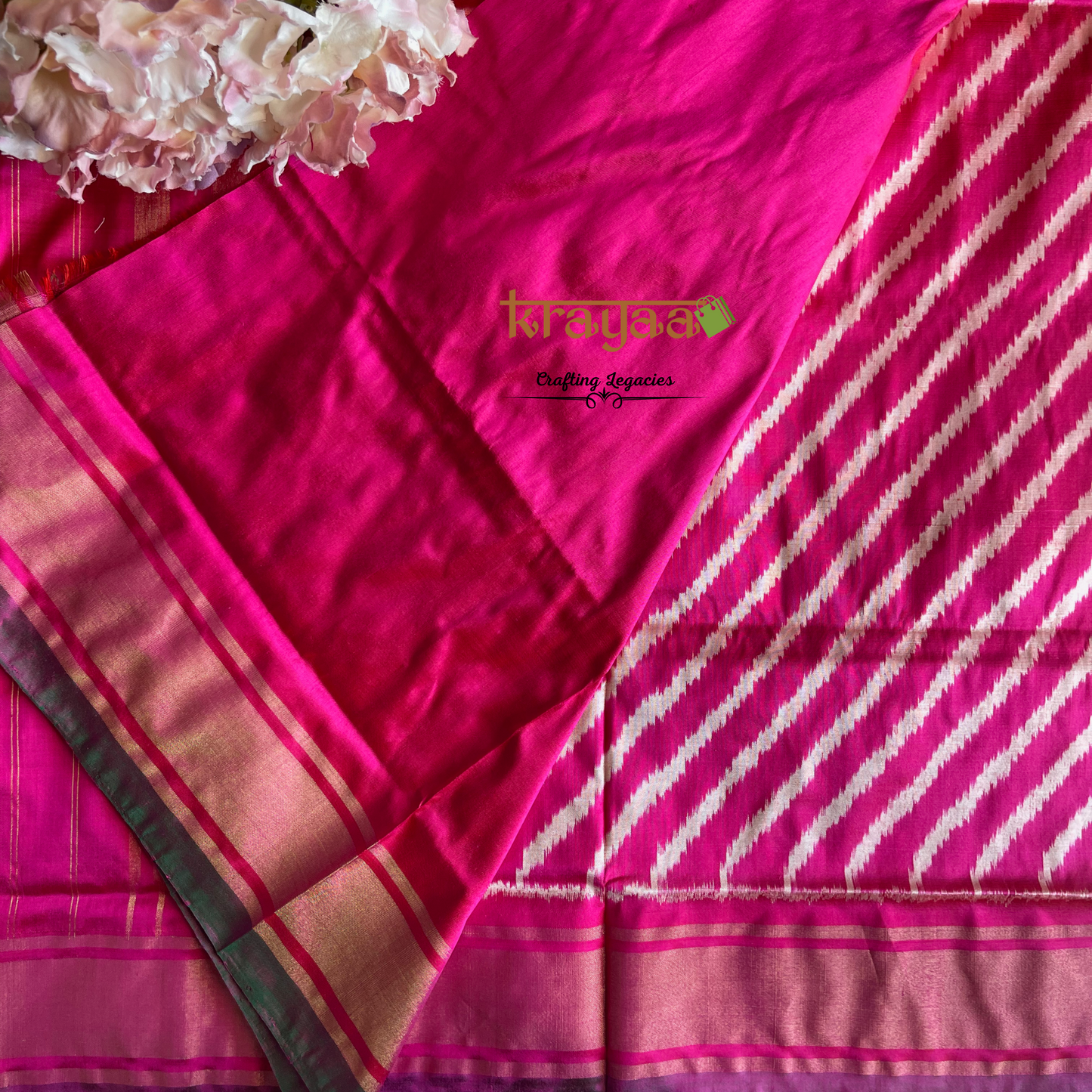 Pochampally Ikkat Silk Saree