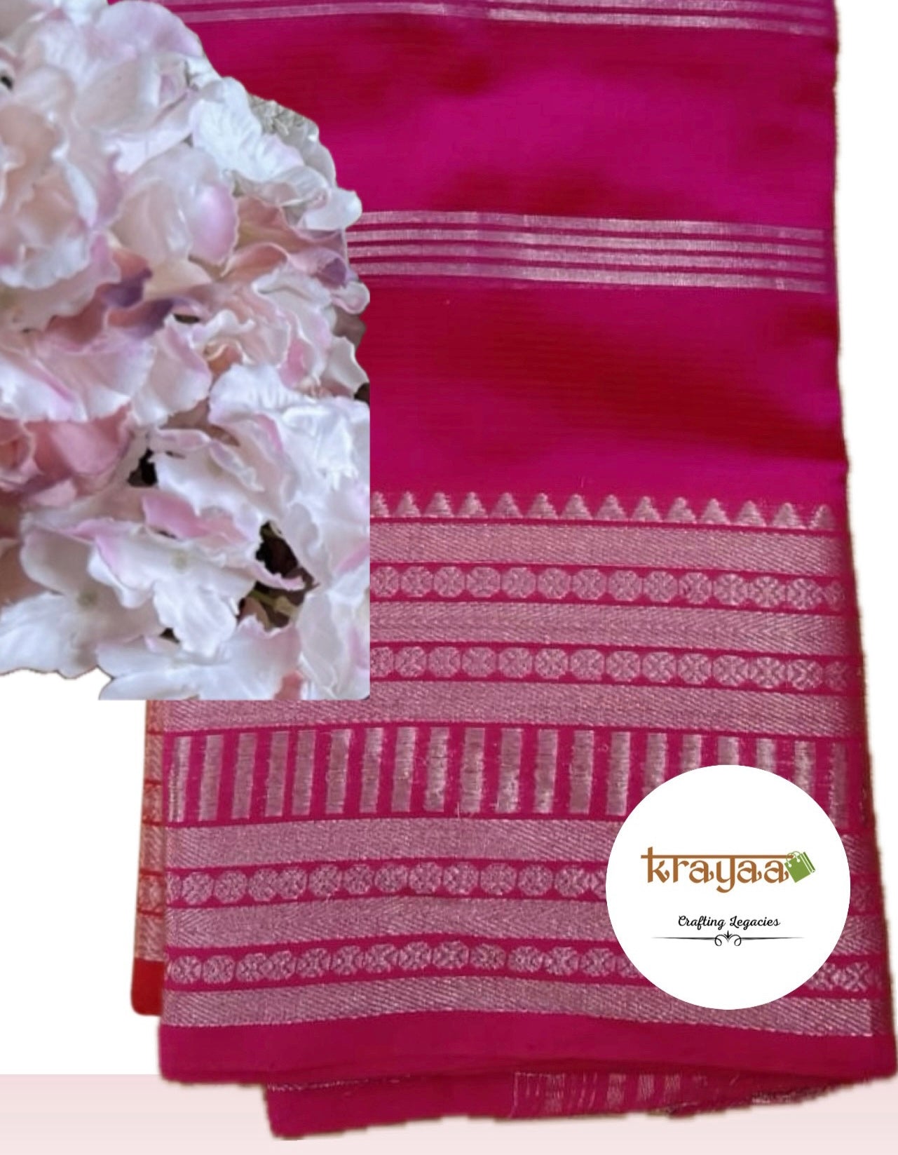 Pink - Mangalagiri Silk Cotton