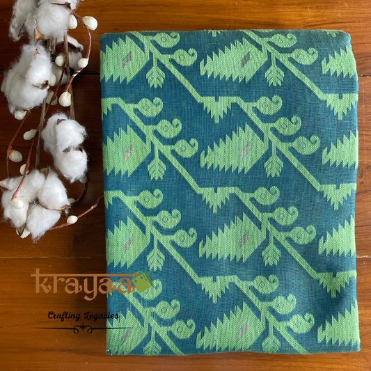 Sea Green - Hand woven - Dhakai Saree