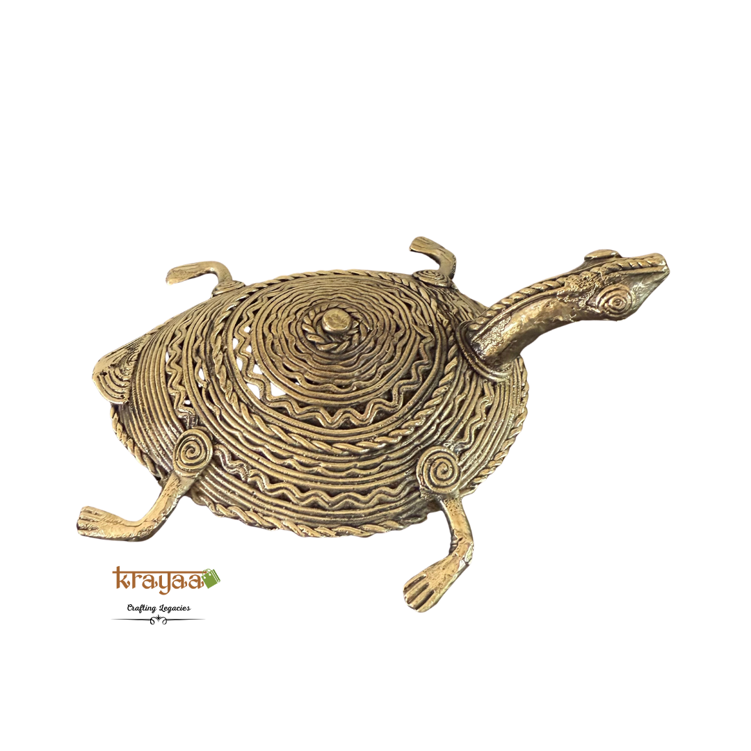 Dhokra Tortoise Table top Accent