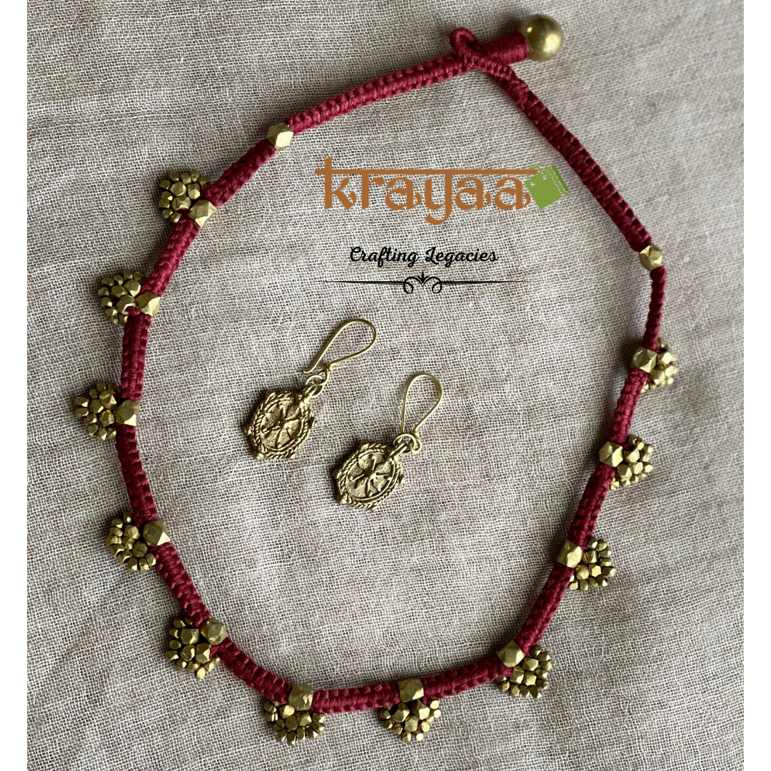 Handmade Dhokra Jewellery