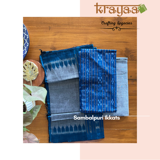 Sambalpuri Ikkat dress material set