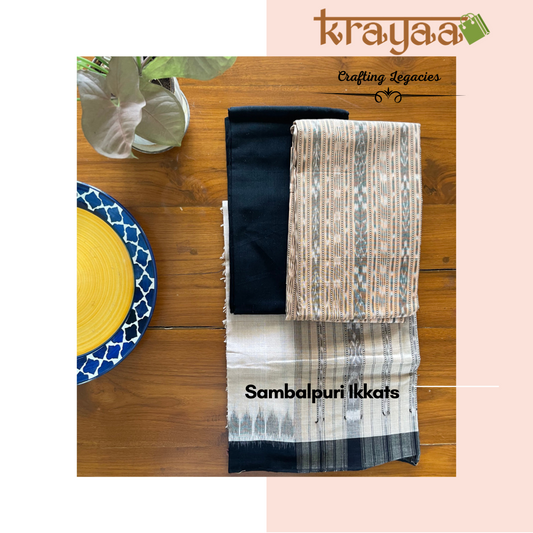 Sambalpuri Ikkat dress material set