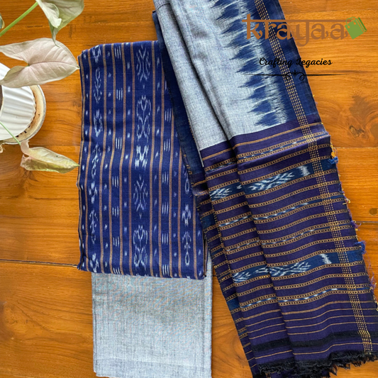 Sambalpuri Ikkat dress material set