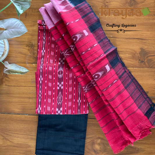 Sambalpuri Ikkat dress material set