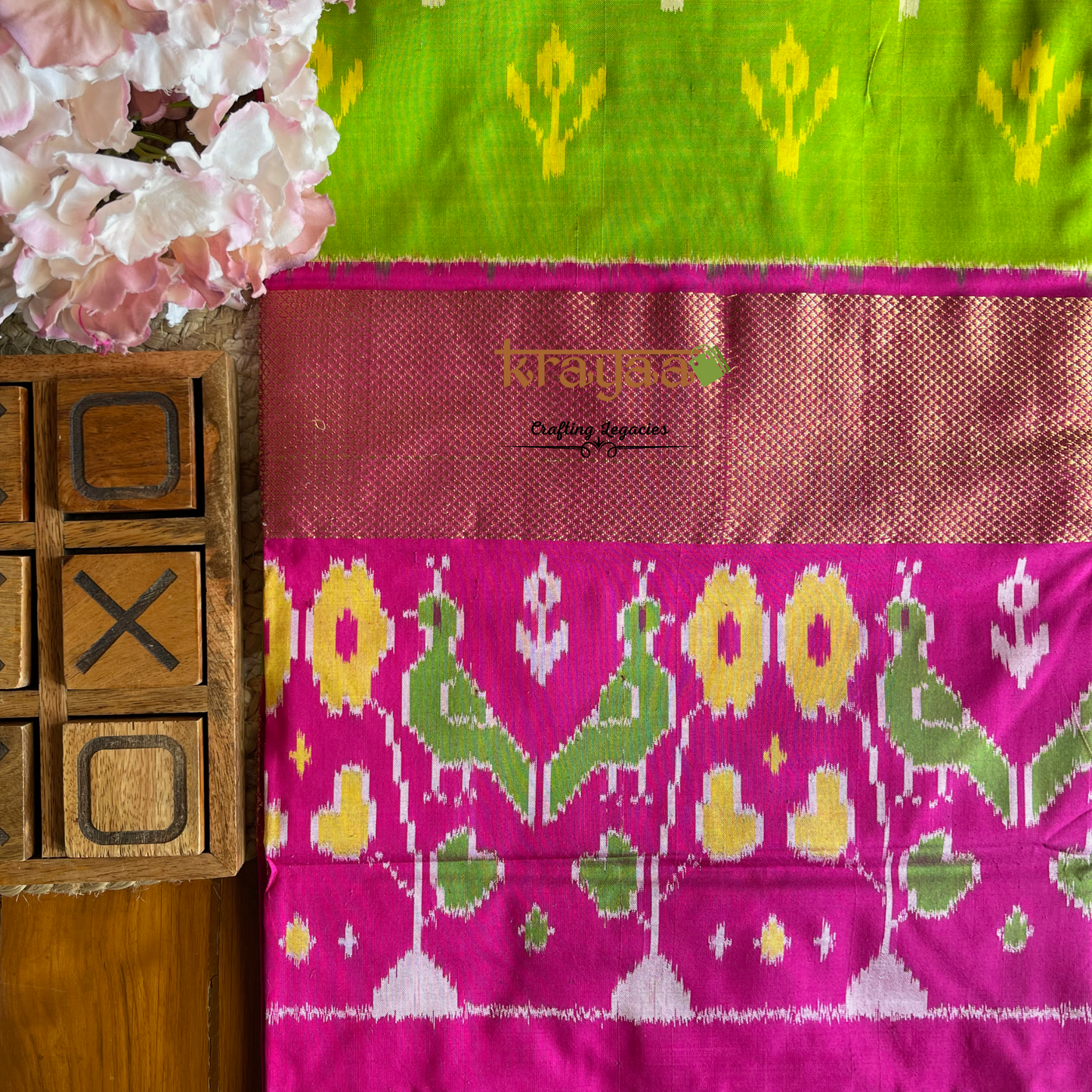 Pochampally Ikkat Silk Saree