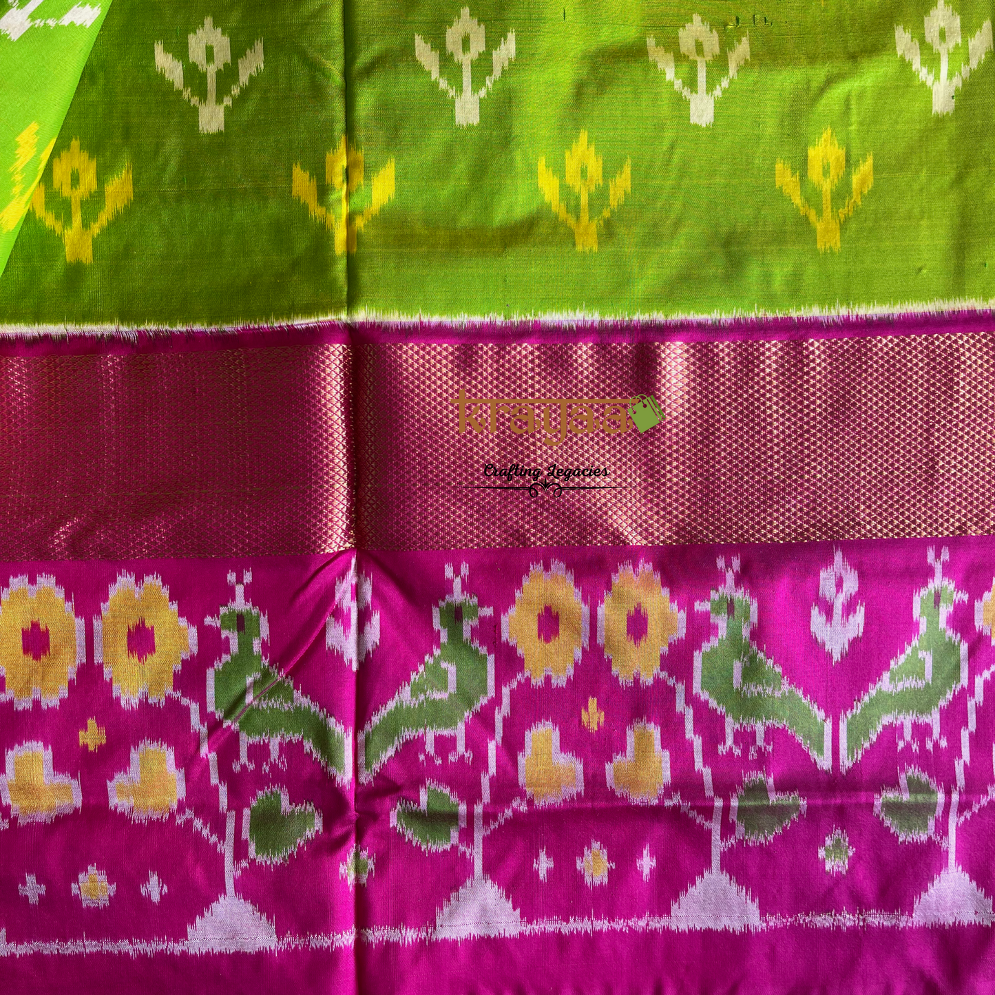 Pochampally Ikkat Silk Saree