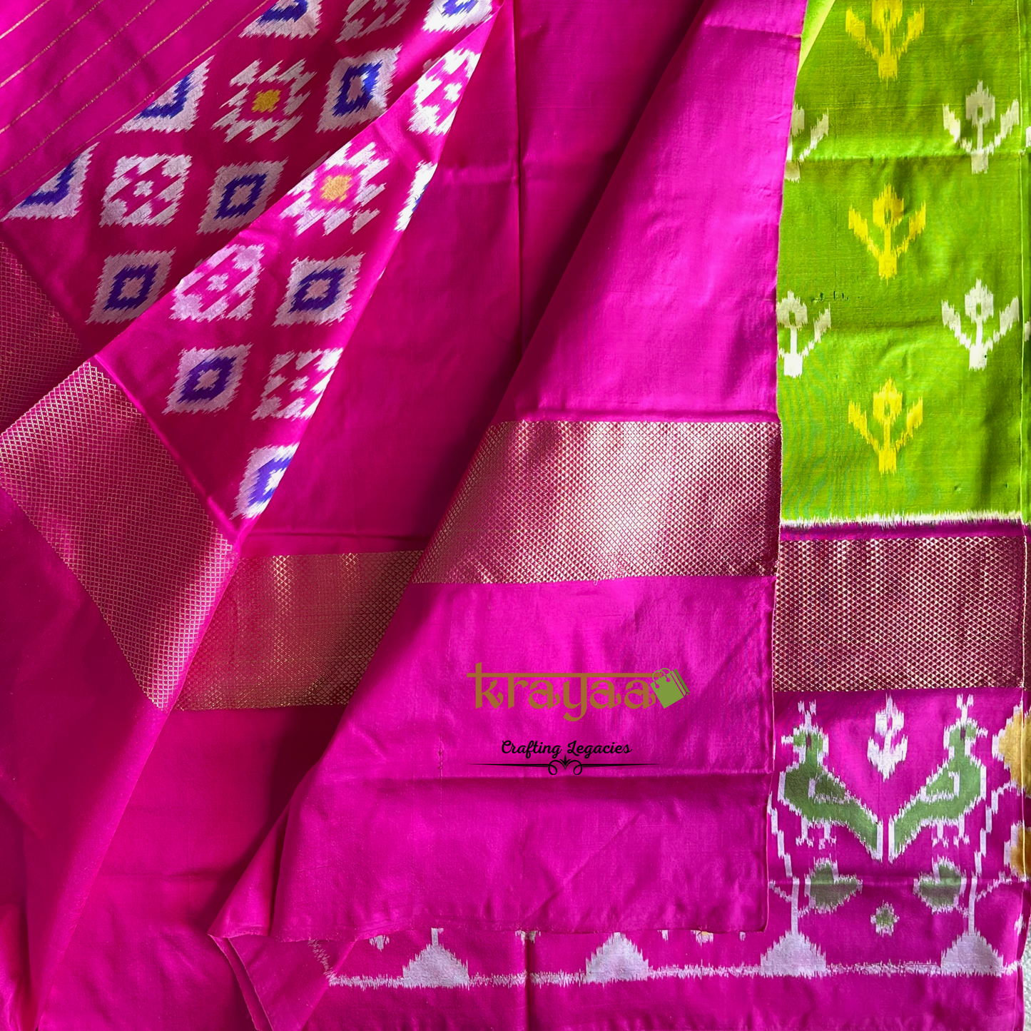 Pochampally Ikkat Silk Saree