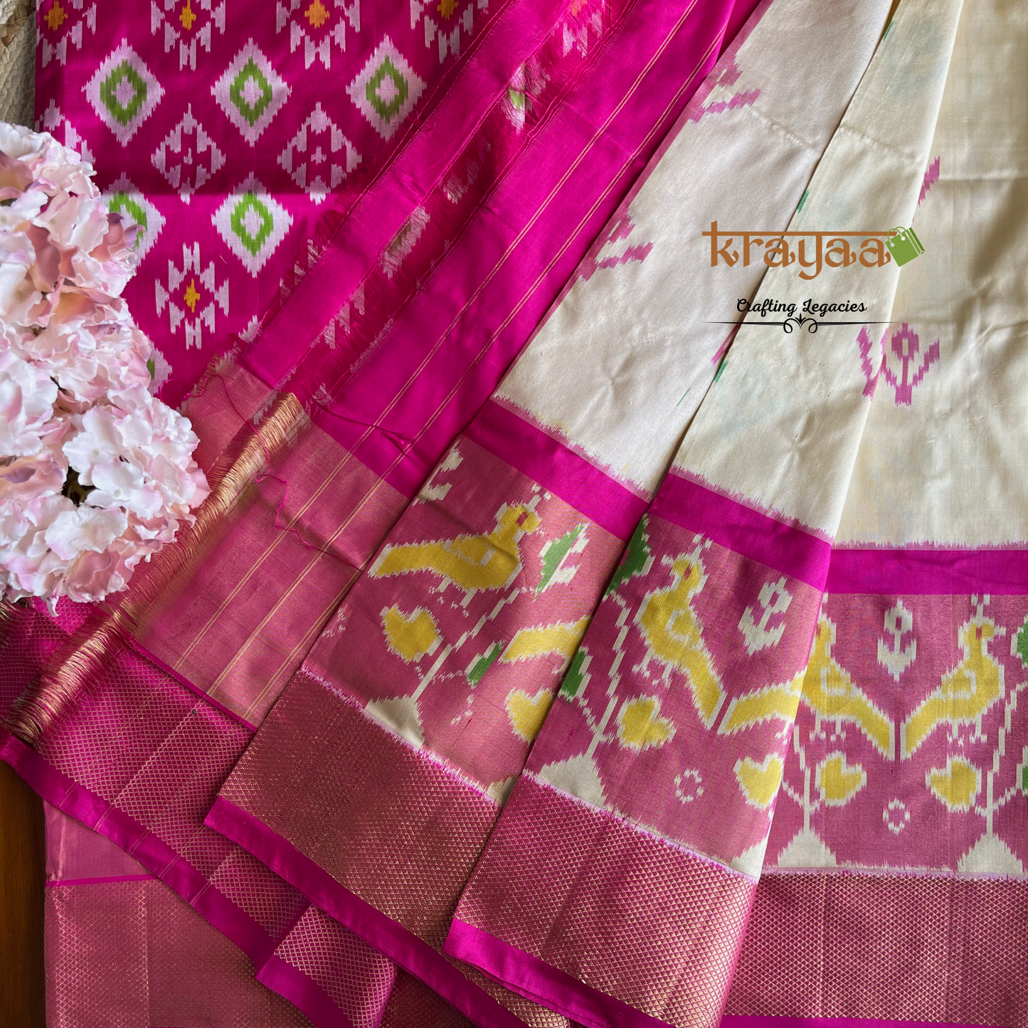 Pochampally Ikkat Silk Saree