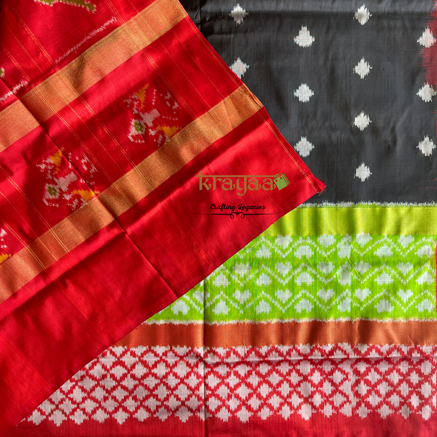 Pochampally Ikkat Silk Saree