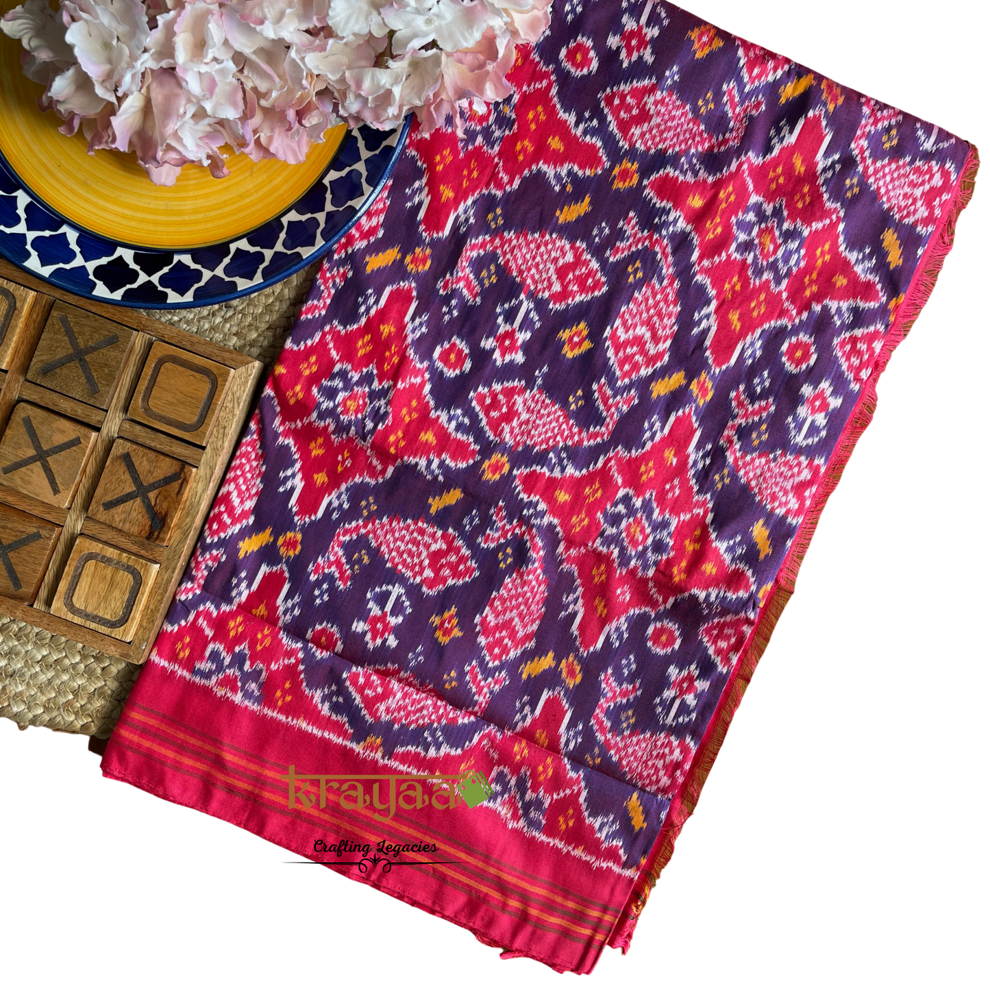 Pochampally Ikkat Silk Saree