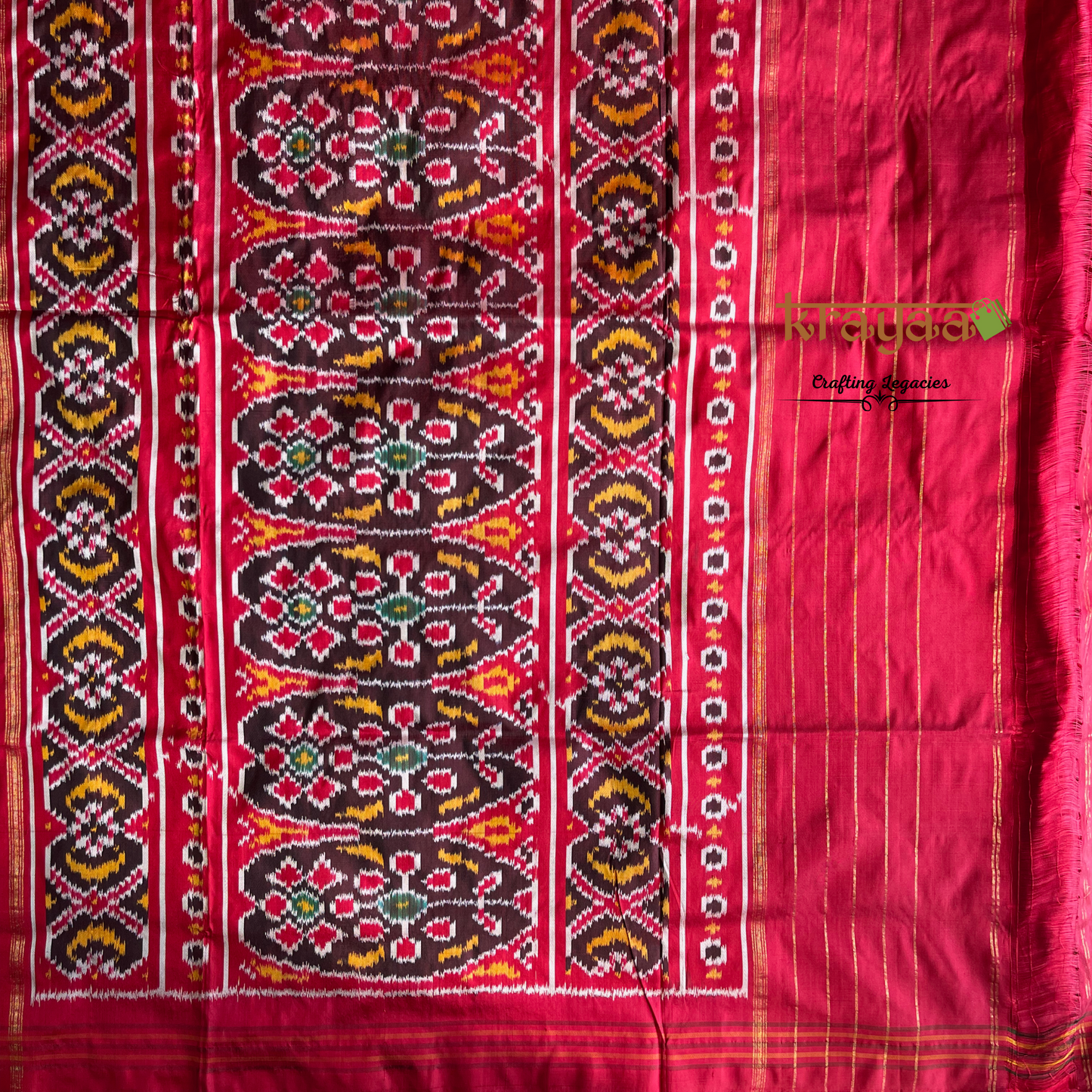 Pochampally Ikkat Silk Saree