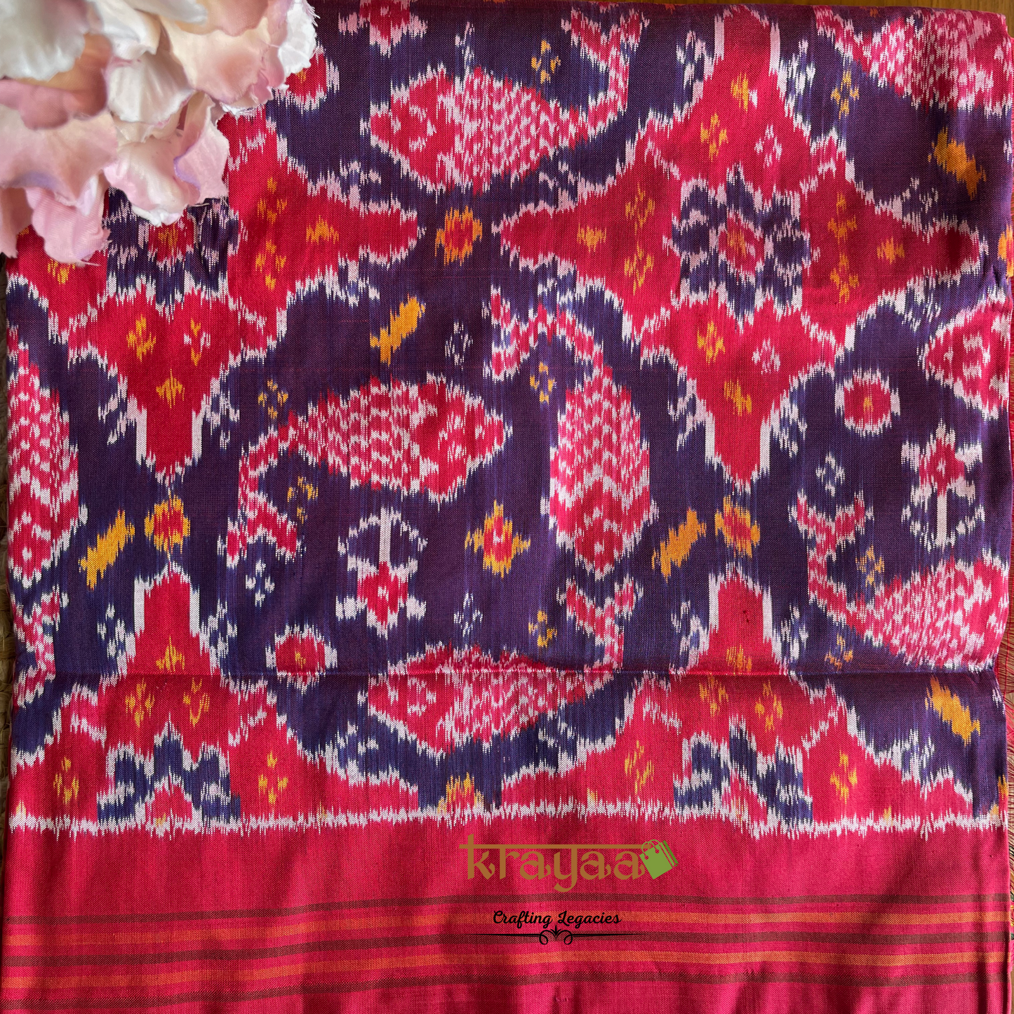 Pochampally Ikkat Silk Saree