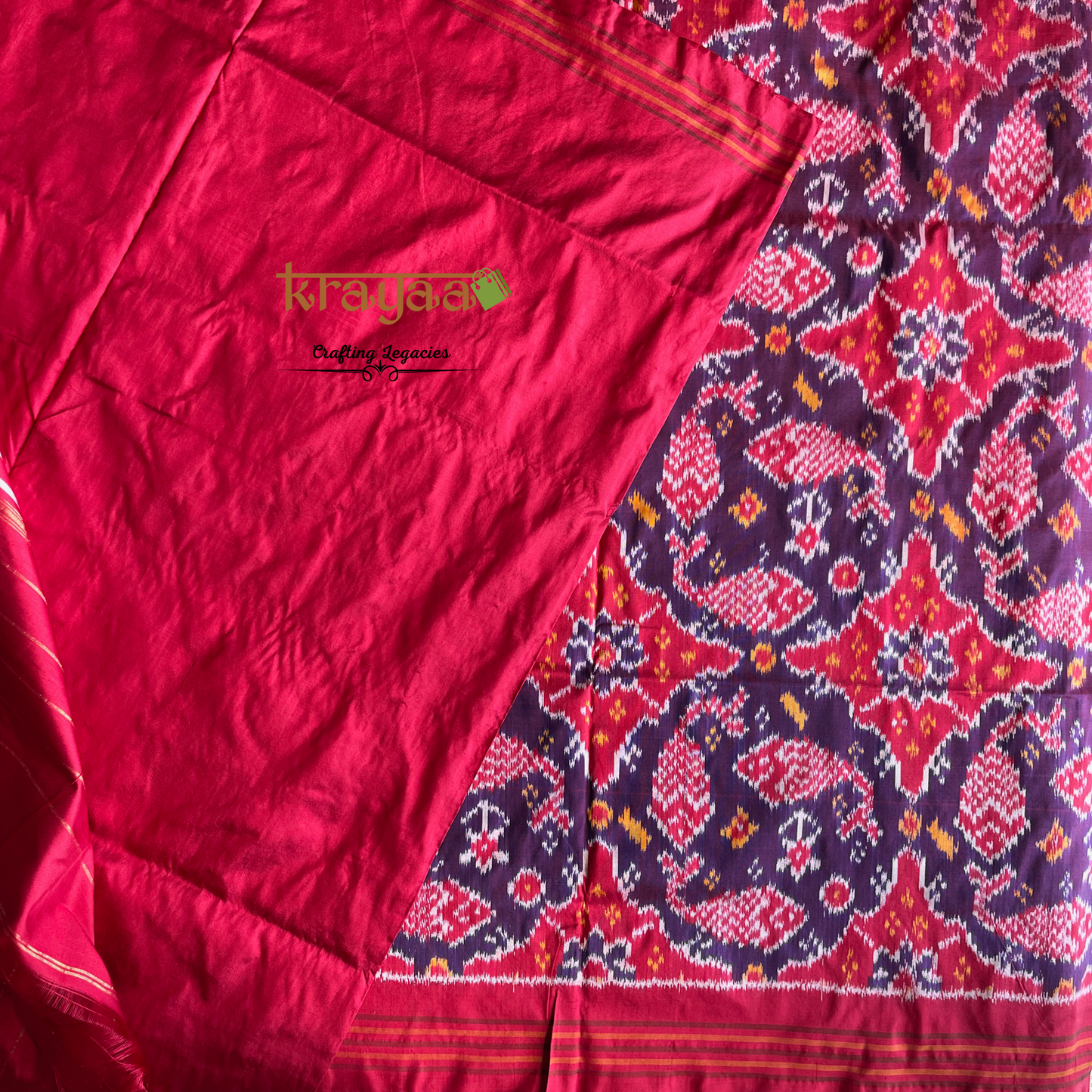 Pochampally Ikkat Silk Saree