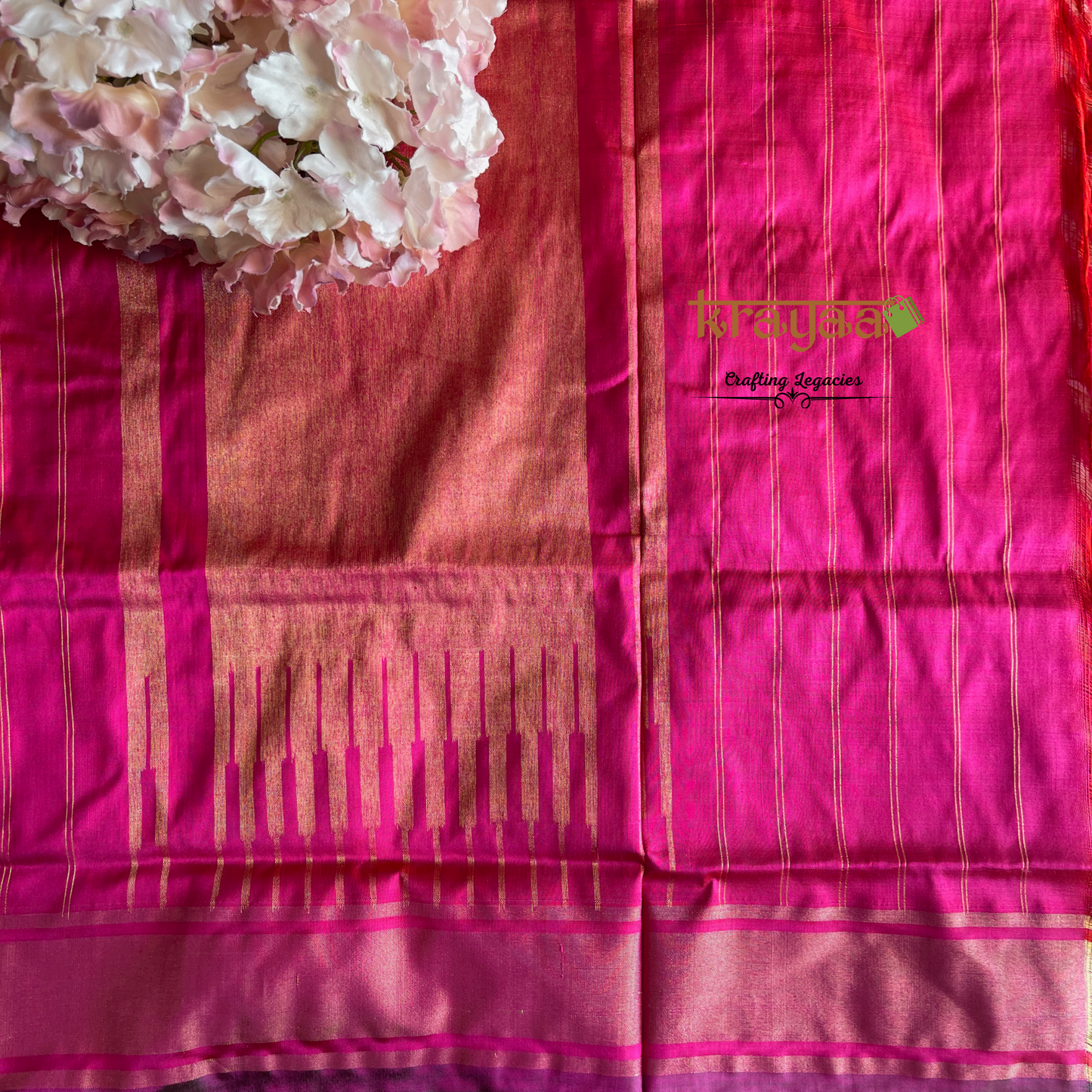 Pochampally Ikkat Silk Saree