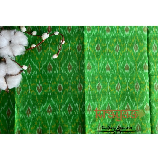 Ikkat Silk Cotton Blouse Fabrics