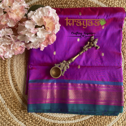 Handwoven Paithani Silk Saree