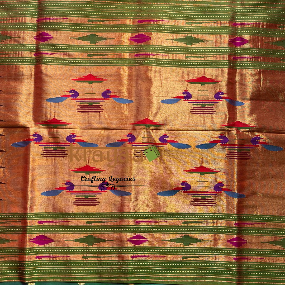 Handwoven Paithani Silk Saree