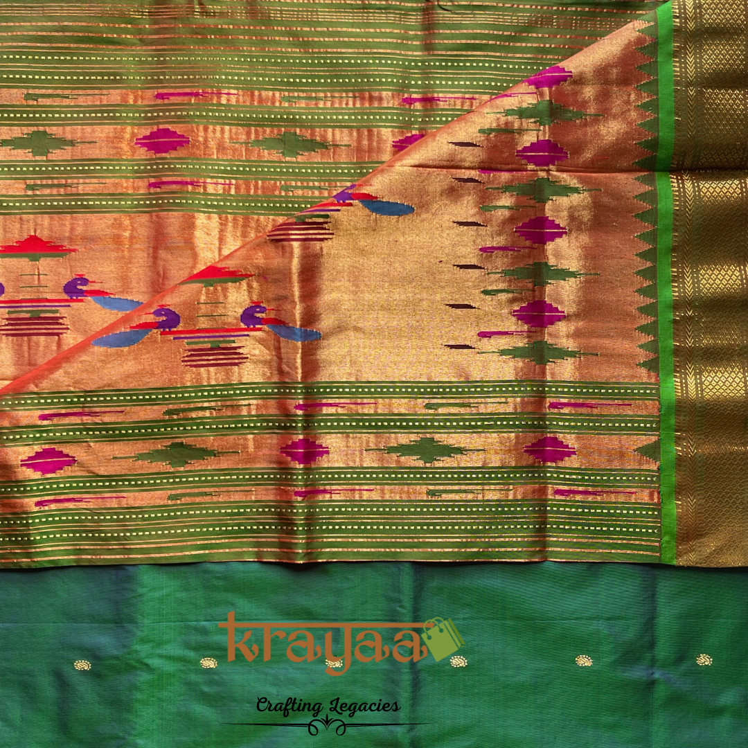 Handwoven Paithani Silk Saree