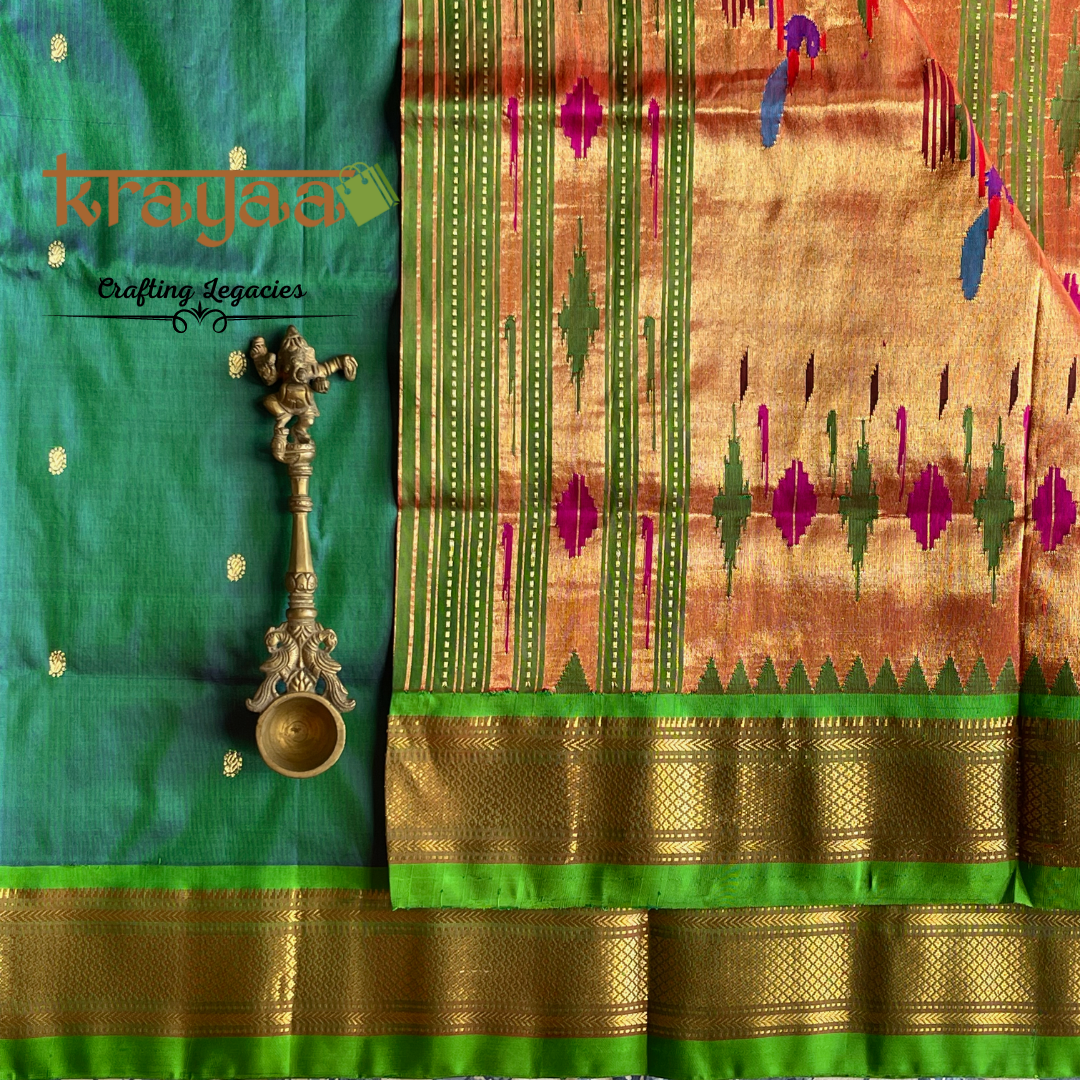 Handwoven Paithani Silk Saree