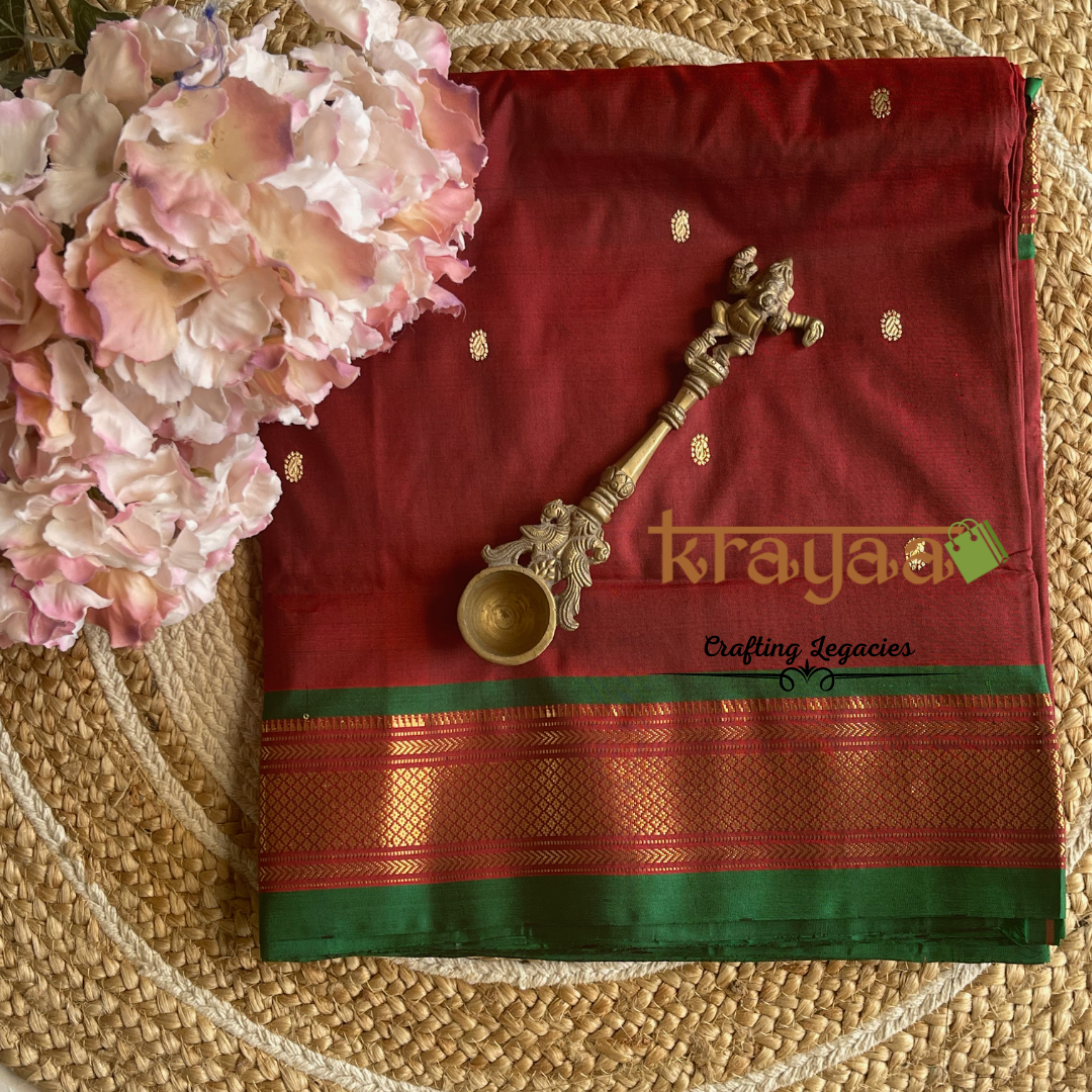 Handwoven Paithani Silk Saree