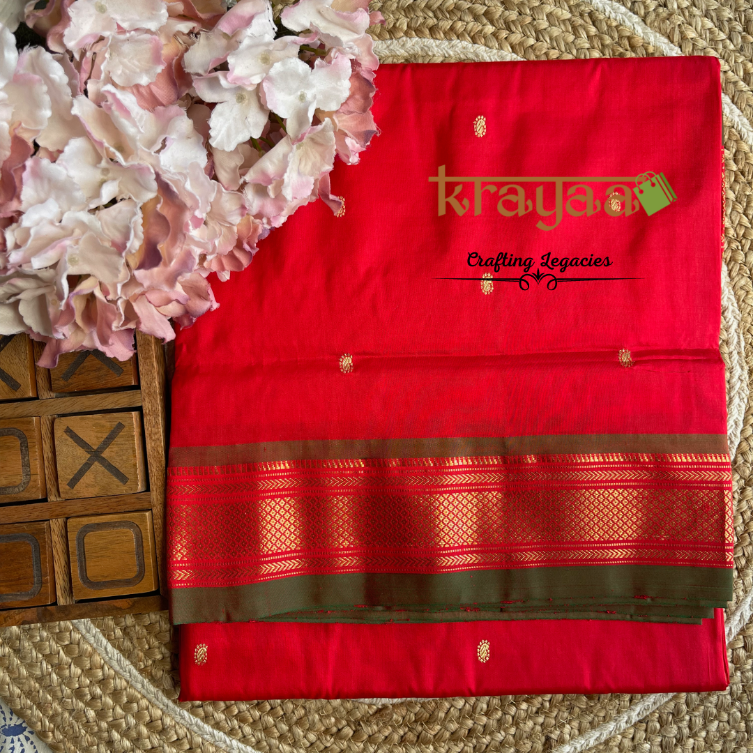 Handwoven Paithani Silk Saree