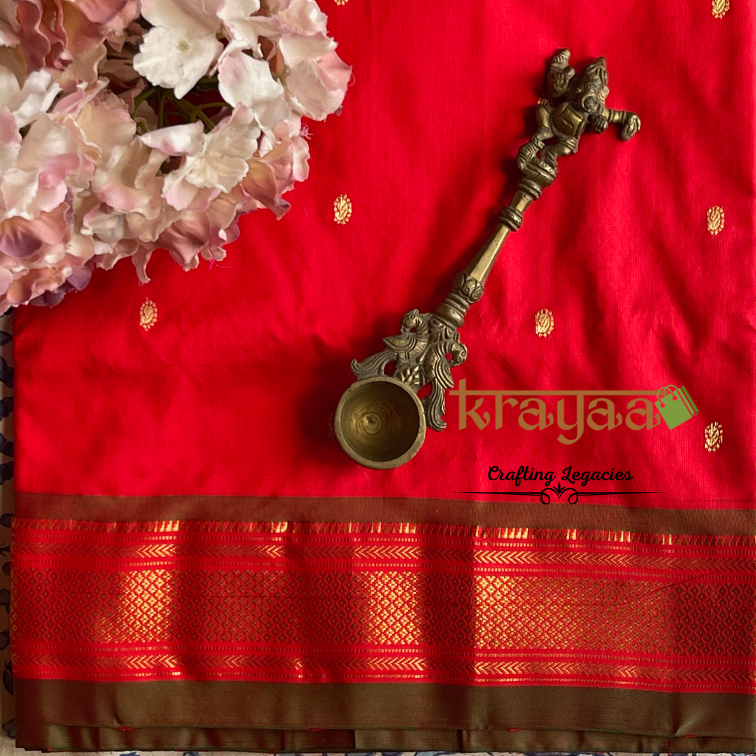 Handwoven Paithani Silk Saree