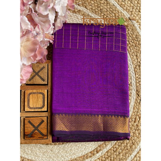 Handwoven Mangalagiri Silk CottonSaree