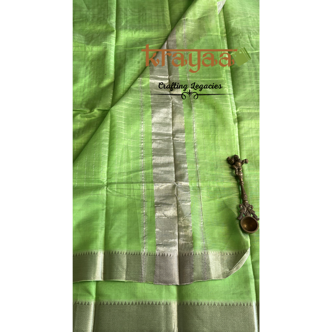 Handwoven Mangalagiri Silk CottonSaree