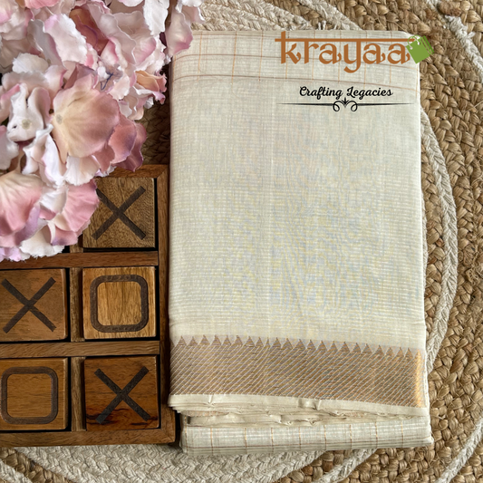 Handwoven Mangalagiri Silk CottonSaree