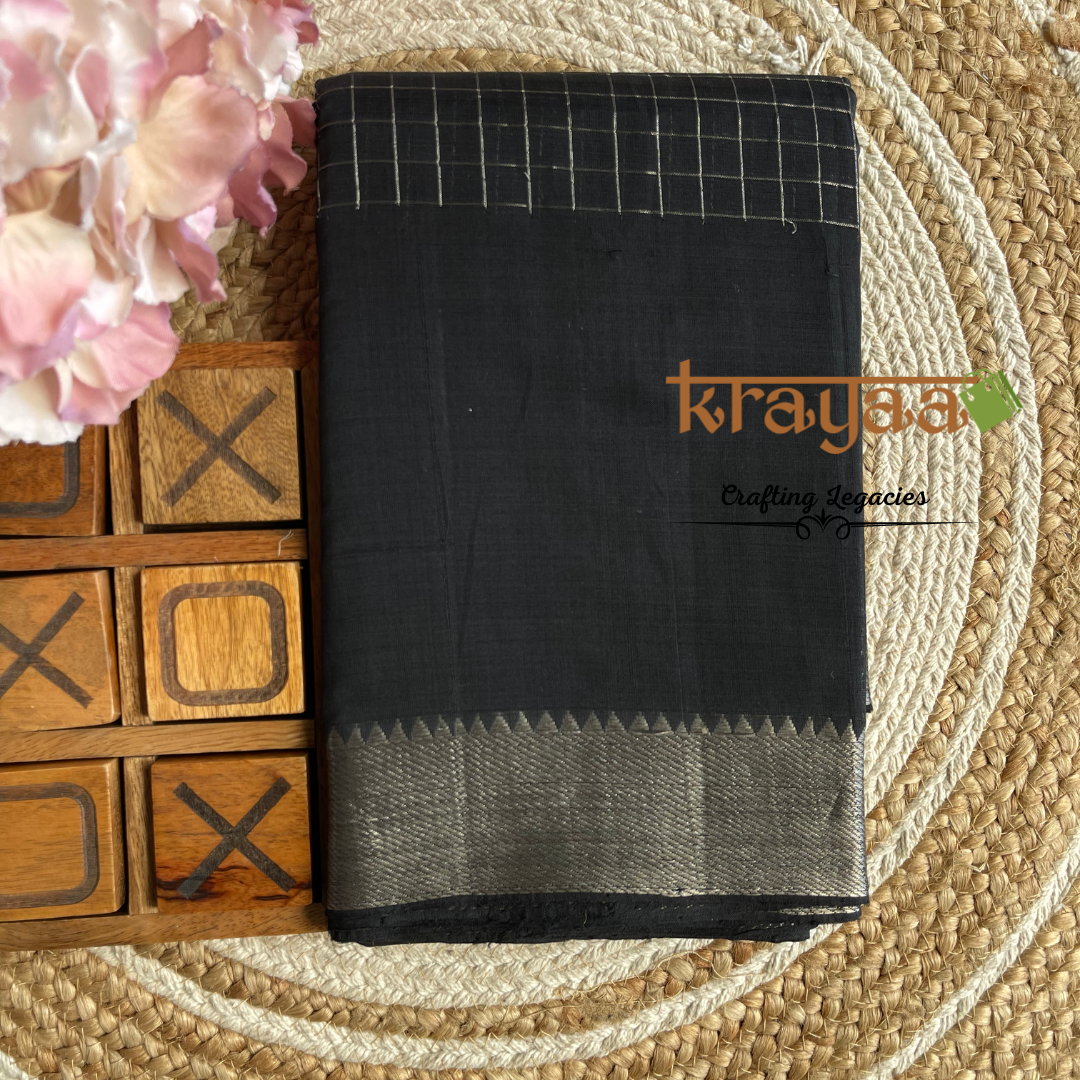 Handwoven Mangalagiri Silk CottonSaree