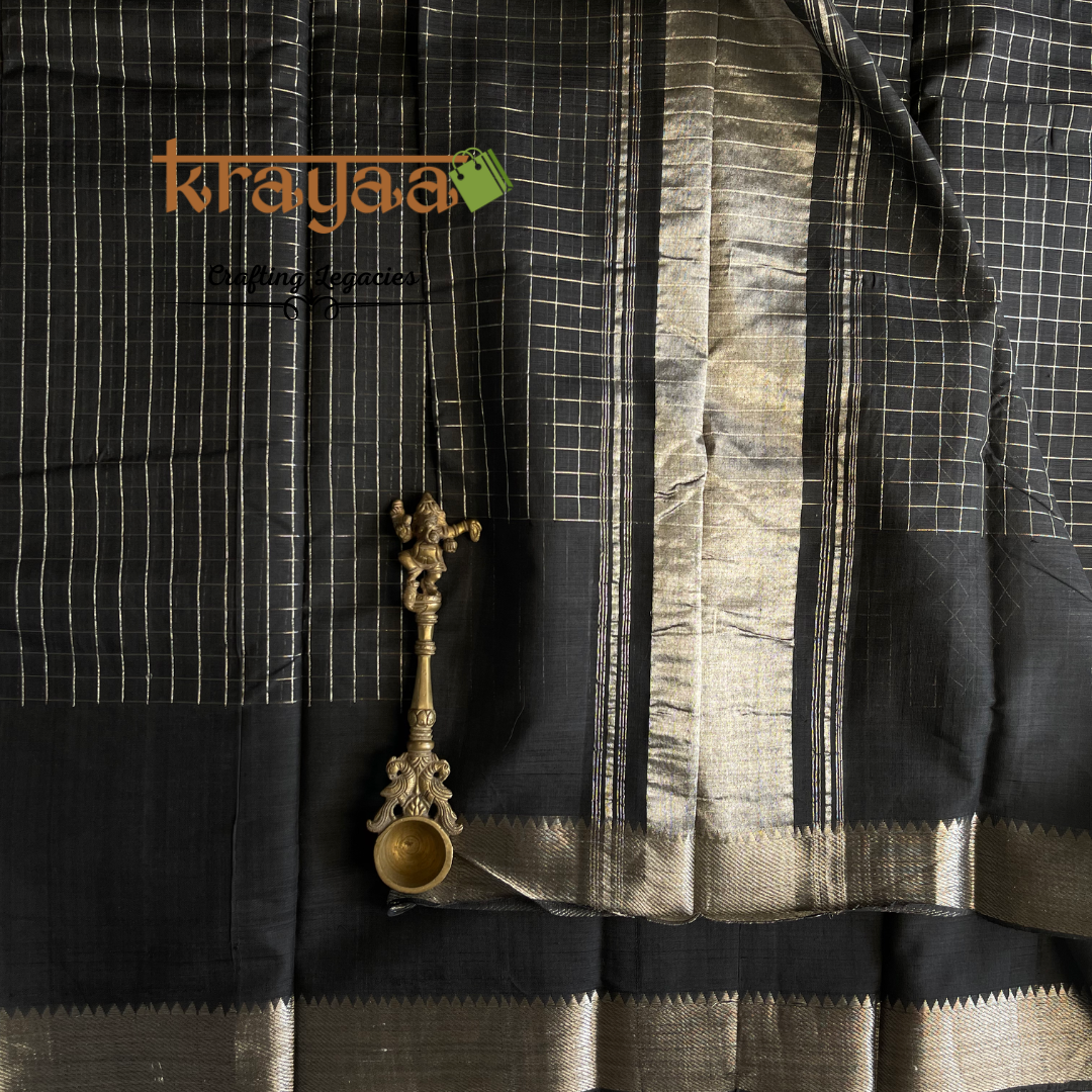 Handwoven Mangalagiri Silk CottonSaree