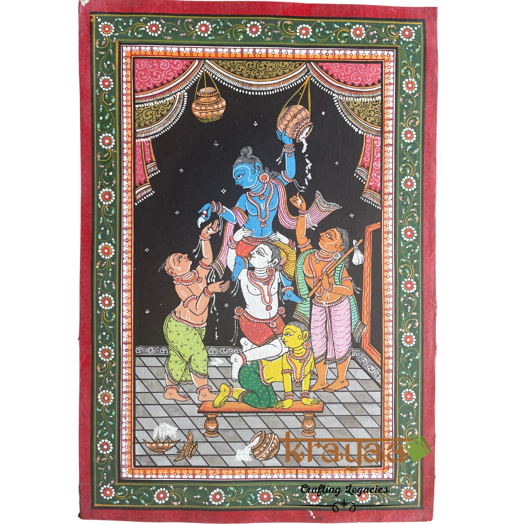 Pattachitra - Krishna